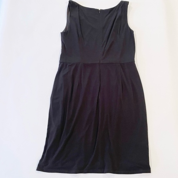 Chetta B Black Twist Sleeveless Cocktail Dress - Picture 8 of 13